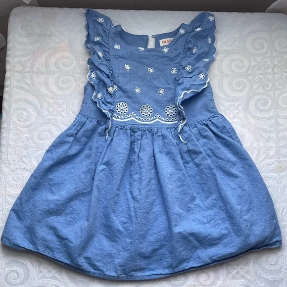 Cat & Jack | Dresses | 3t Toddler Girls Chambray Lace Dress Cat Jack | Poshmark Cat & Jack | Dresses | 3t Toddler Girls Chambray Lace Dress Cat Jack | Poshmark